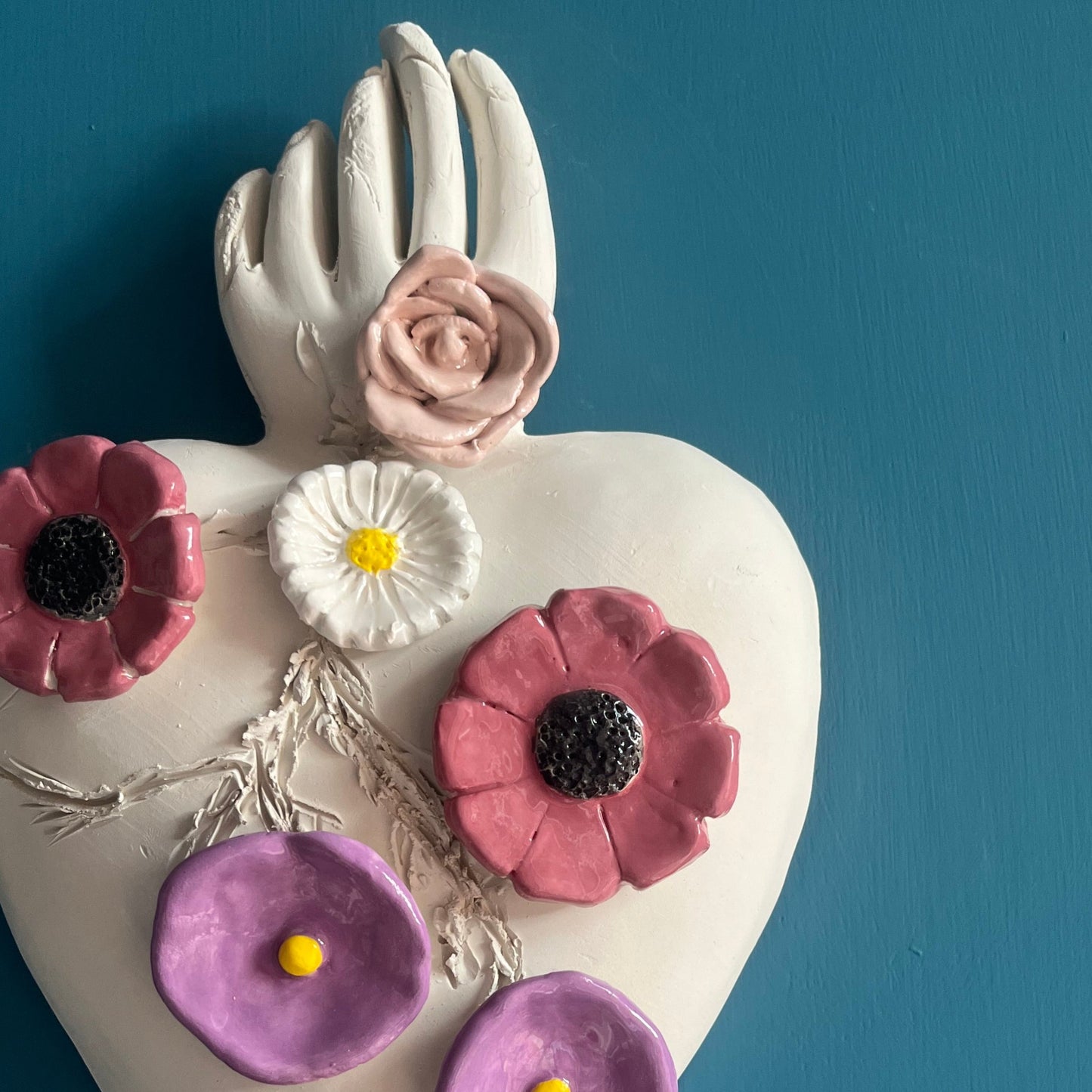 Cuore Ex Voto FIORI MISTI