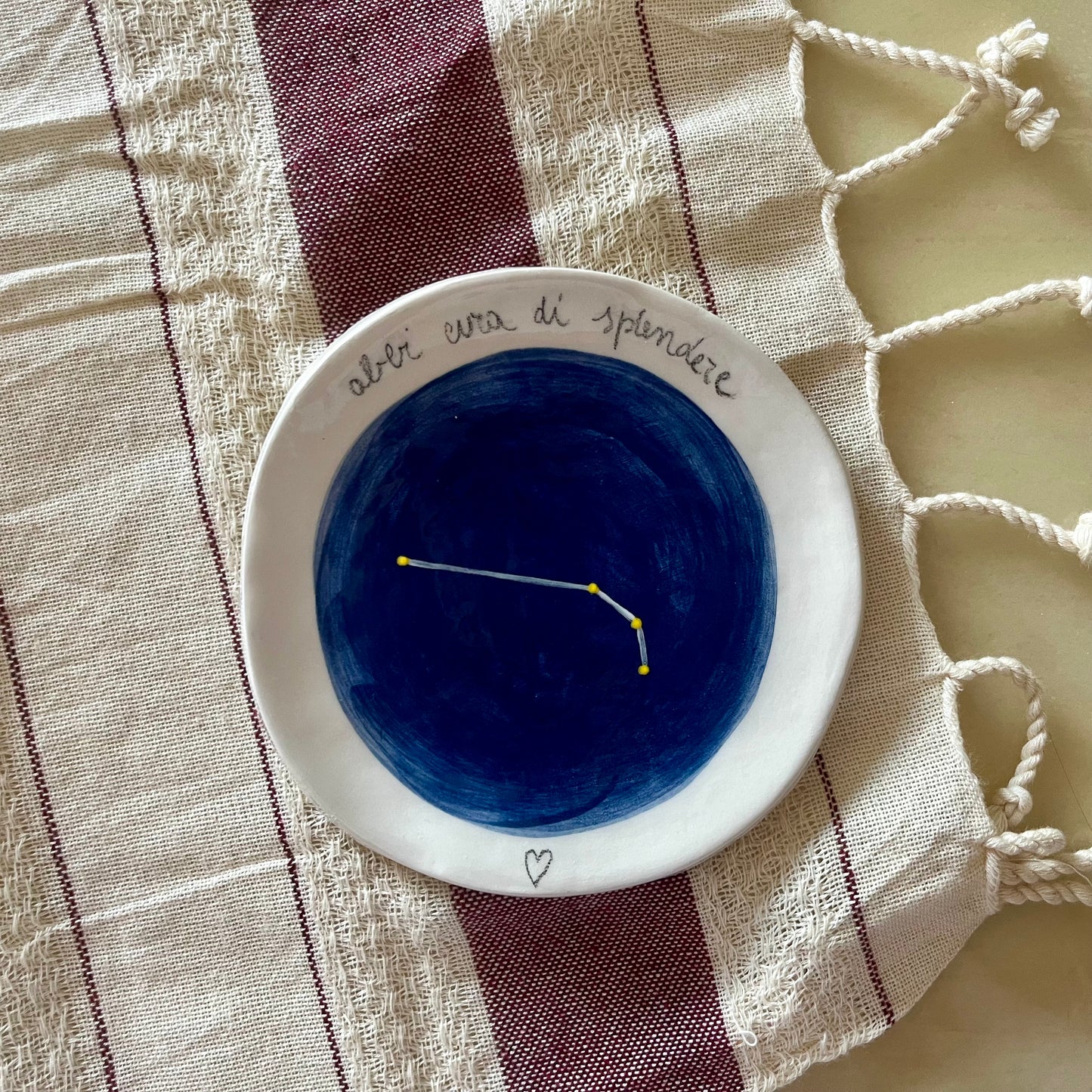 Piattino COSTELLAZIONE ZODIACALE