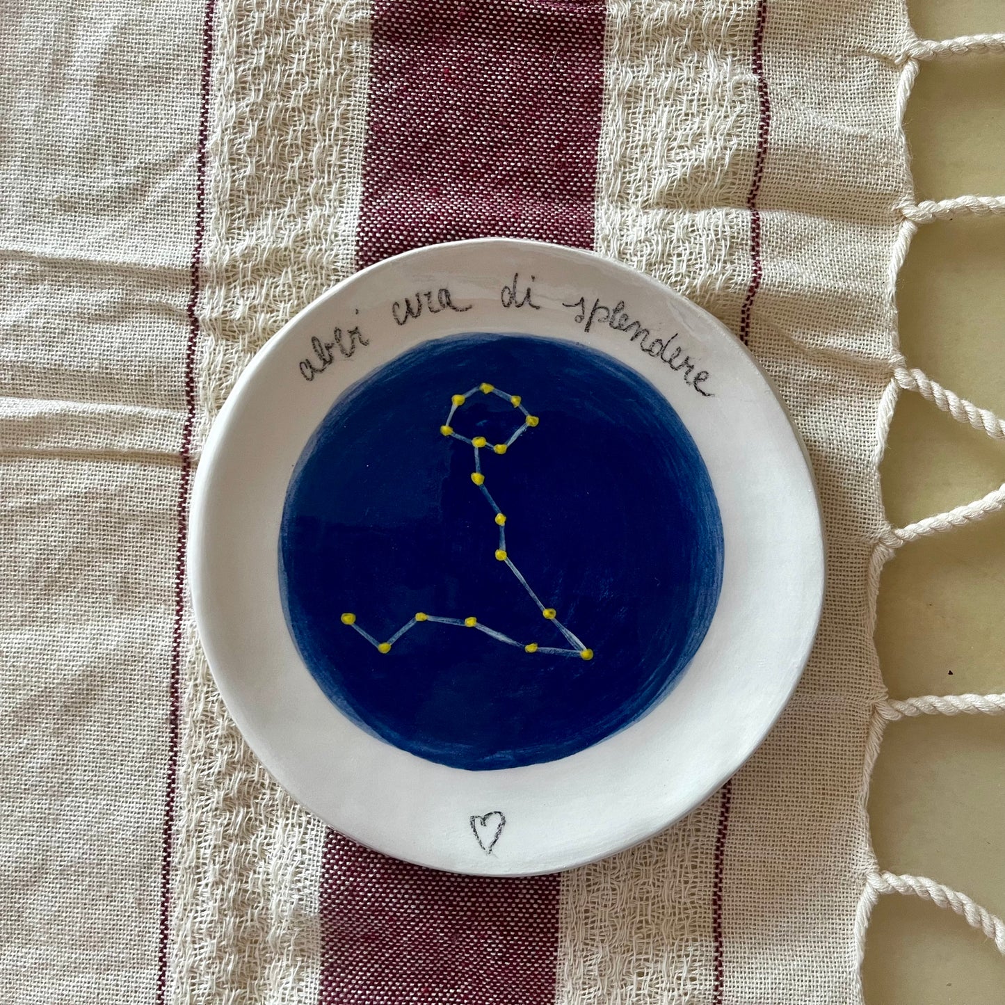 Piattino COSTELLAZIONE ZODIACALE