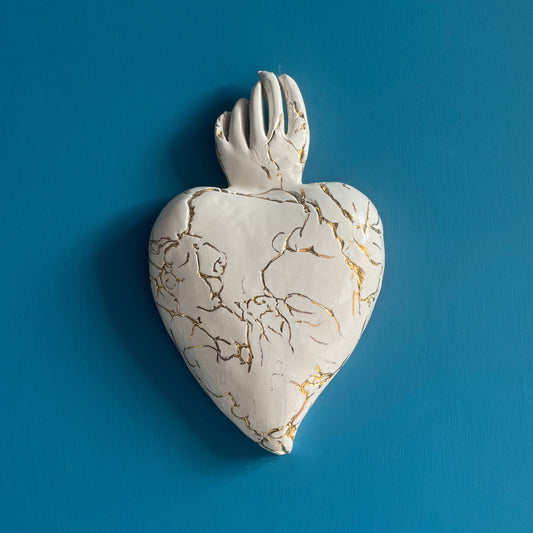 cuore-ex-voto-crepe-oro-novecuoripottery