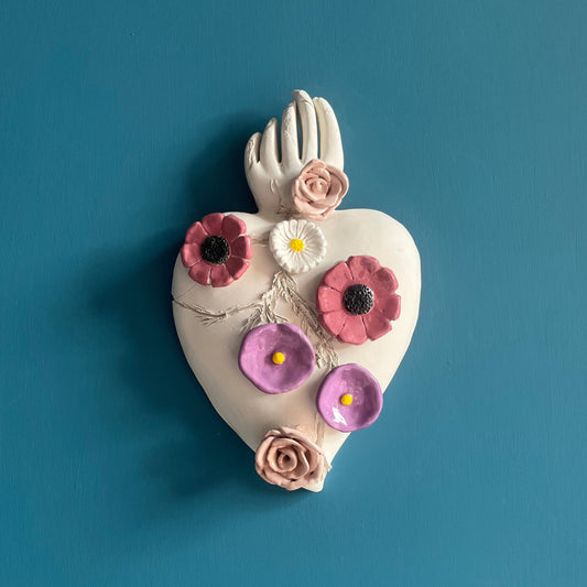 cuore-ex-voto-fiori-misti-novecuoripottery