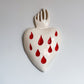 cuore-ex-voto-lacrime-rosse-novecuoripottery