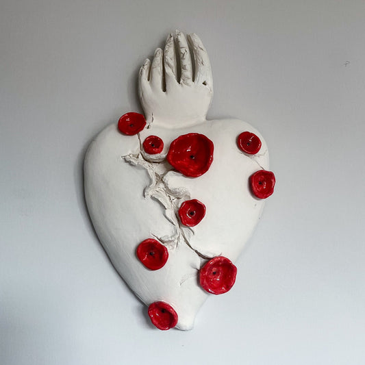 Cuore Ex Voto PAPAVERI