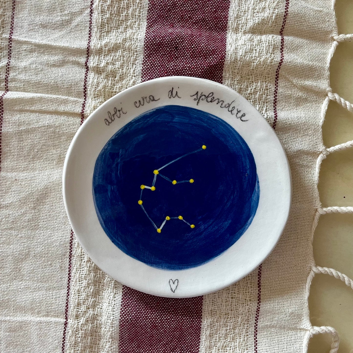 Piattino COSTELLAZIONE ZODIACALE