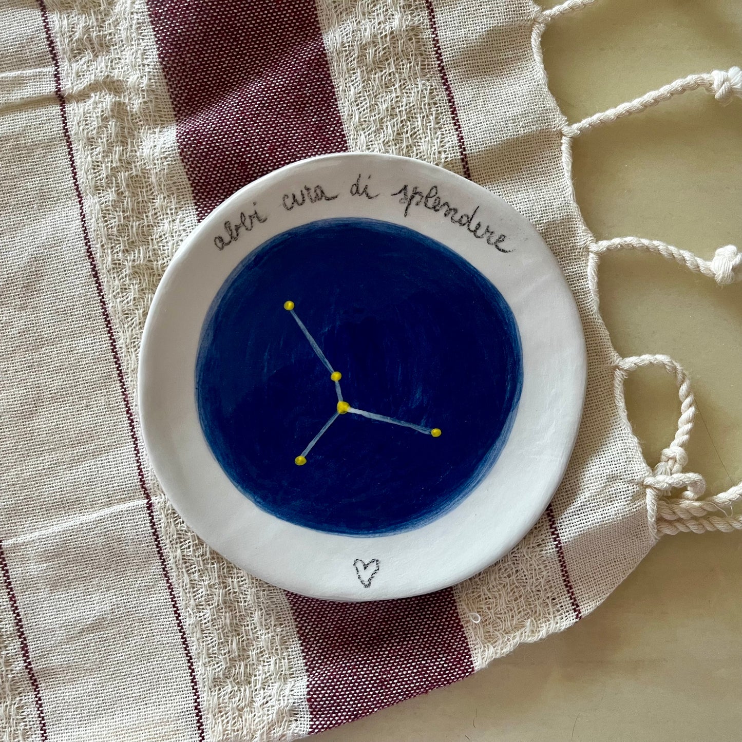 Piattino COSTELLAZIONE ZODIACALE
