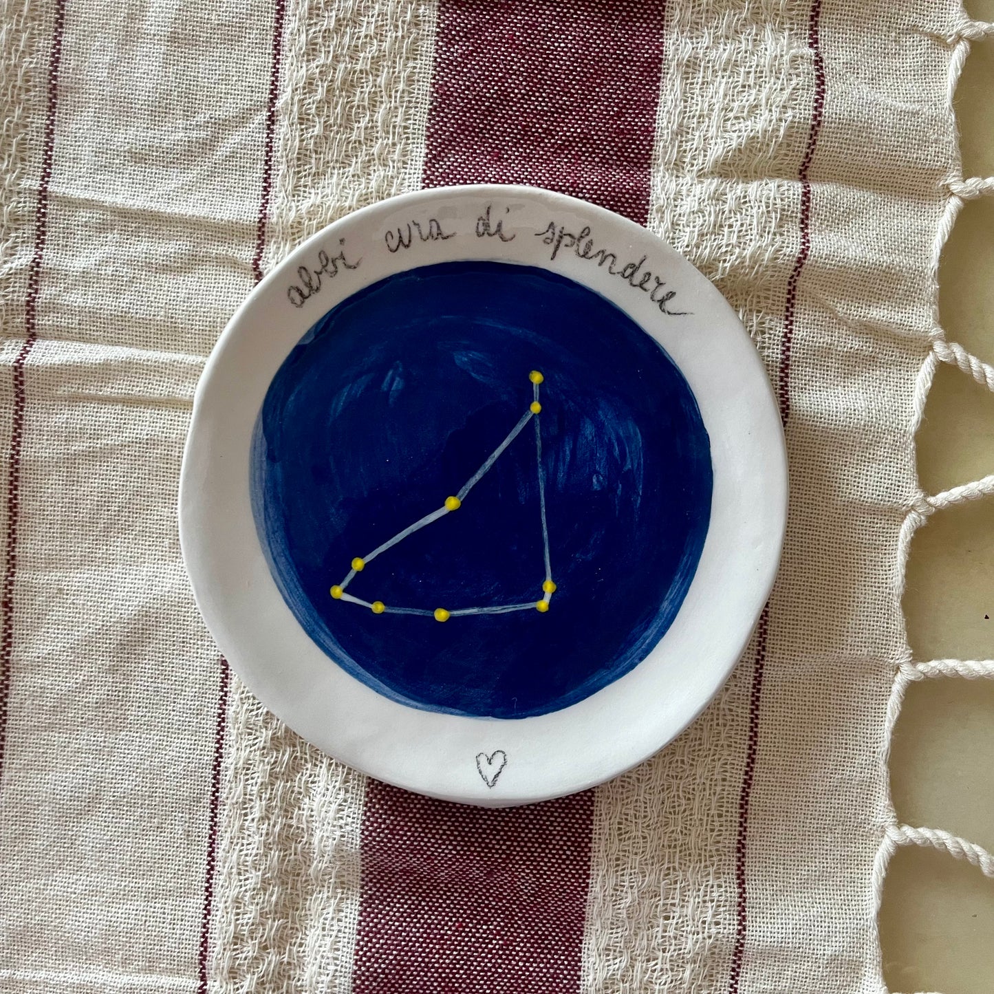 Piattino COSTELLAZIONE ZODIACALE