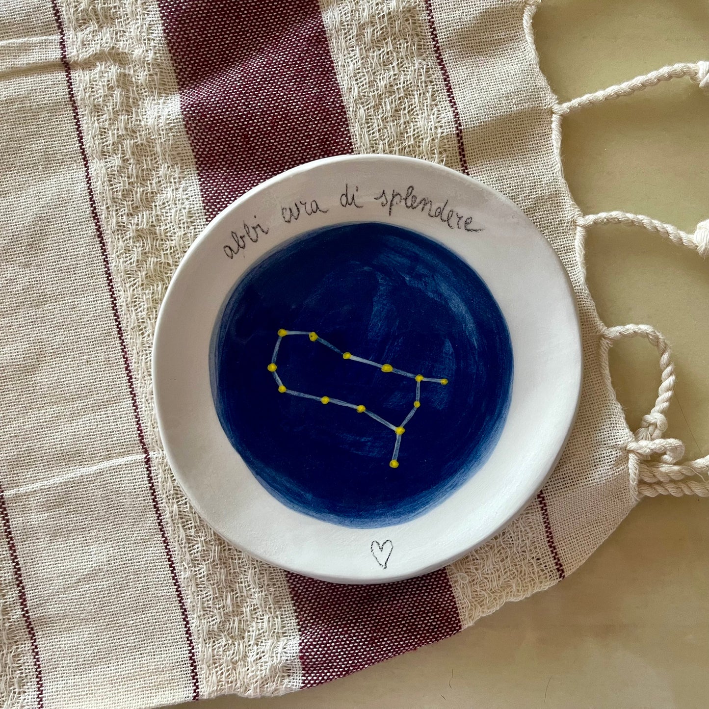 Piattino COSTELLAZIONE ZODIACALE