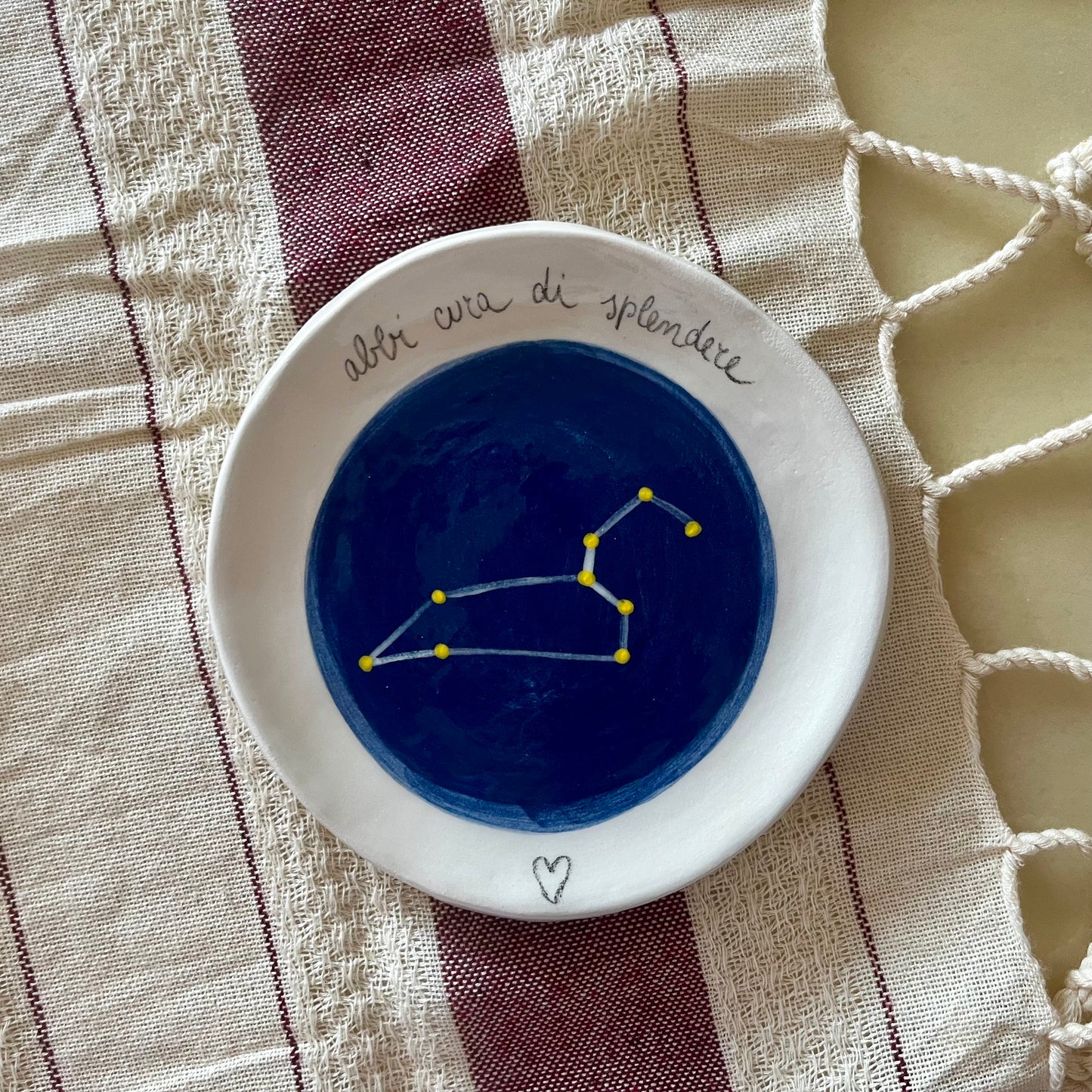 Piattino COSTELLAZIONE ZODIACALE