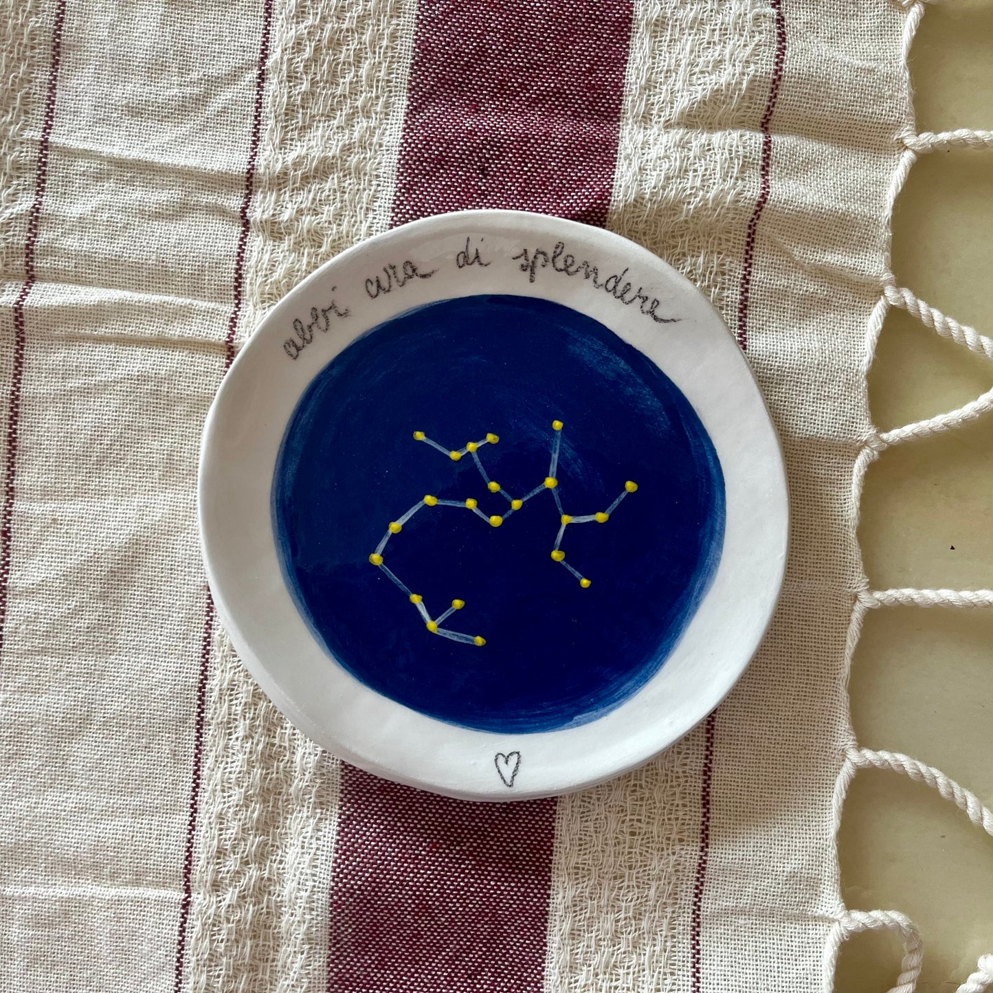 Piattino COSTELLAZIONE ZODIACALE